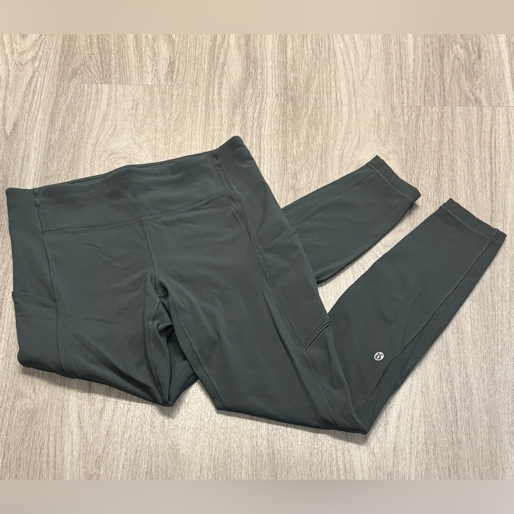 Lululemon Fast and Free High-Rise Tight 28" - Green